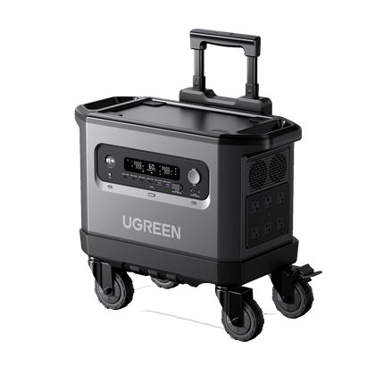 Ugreen Portable Power Station Lifepo4 Battery Solar Generator | 2400W 2048Wh